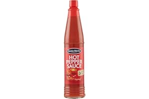 Santa Maria, Salsa al Peperoncino Piccante, Perfetto Accompagnamento a Piatti Messicani e non, Ideale per Condire Verdure, Uova, Carne, Usalo per Arricchire Ogni Tua Ricetta, Bottiglia 85 mL