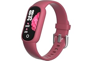 TOOBUR Smartwatch Mujer Reloj Inteligente Muje Impermeable IP68 Pulsera Actividad con Pulsómetro, Podómetro, Monitor Sueño, Notificación de Mensajes 14 Deportes para Android iOS