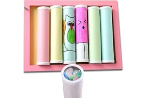 dancepandas Kaléidoscope Enfant 8 Pièces Kaléidoscope Magique Classique Jouets Educatifs Educatifs/Birthday Present/Party Favor pour Enfants