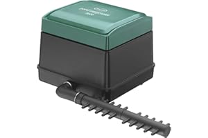 Blagdon Pond Oxygenator 3600, 20 Outlet Air Pump for Ponds Up to 22,500 Litres (Koi Ponds Up to 11,000 Litres), Suitable for Aeration and Oxygenation in Hydroponic and Aquaponic Systems, Green