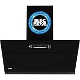 Crompton QuietPro Plus BLDC 1800m3/hr 90cm Slant Chimney| Filterless Intelligent Autoclean| Built In Oil Collector| Touch+Motion Sensor Control|10Yrs