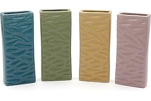 martini SPA - Il Coccio Humidificateur en céramique avec Crochet pour radiateurs, Forme Plate en Relief, Couleurs Assorties aléatoires, 25 x 4,5 x 9 cm, 355 g, 1 Une ité