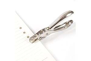 SUKEVITOR 6mm Single Hole Punch for Crafts - Small Hole Punch for Paper, Scrapbooking, Card Tags