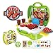 Produktbild Kinder Mini Kunststoff Koffer Spielzeug spielen Arzt / Küche / Mode / Grill / Pizza / Kasse / Tools / Dinosuar Set für Pretend Play