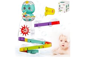 HIULLEN Zabawka do wanny dla dzieci, zabawka do kąpieli z przyssawkami, zabawka wodna dla dzieci, "zrób to sam", do wanny dla dzieci od 3, 4, 5, 6 lat, zestaw zabawek wodnych, zabawa w kąpieli,
