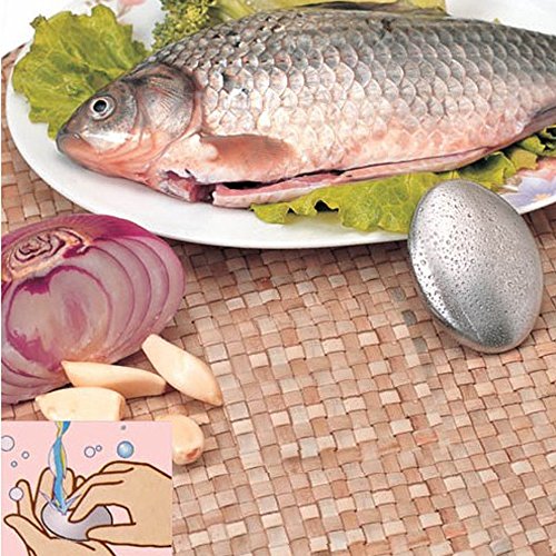 TRIXES Edelstahlseife Küchenseife Edelstahl Seife Geruchsneutralisator - 7