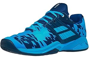 Babolat Hommes Propulse Fury Clay Chaussures De Tennis Chaussure Terre Battue Bleu - Bleu Foncé