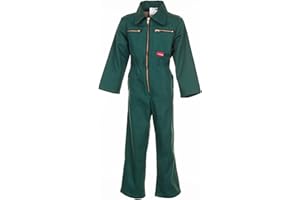 Planam KIDS - Mono de trabajo para niños verde verde Talla:158/164