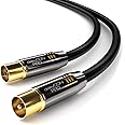 Deleycon TV Cable Straight/Straight – Gold