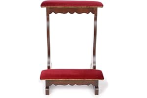 Holyart Inginocchiatoio in faggio con velluto