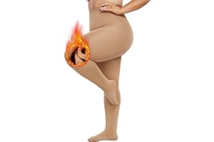 Sfit Thermo Strumpfhose Damen Grosse Grössen Winter Strumpfhosen Gefüttert Plus Size Fleece Thermostrumpfhosen Dick Warme Leggings Übergröße Plüschstrumpfhose