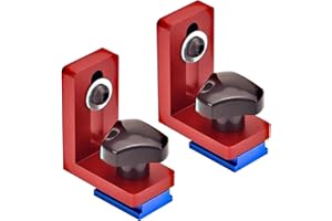 ANBOO Szyna do rowków 30 typu T, stop, szyna ukośna, nakładka na szynę prowadzącą, stop aluminium, lokalizator do stołu warsztatowego do obróbki drewna, szyny T