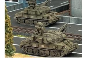 Flames of War Team Yankee Soviet ZSU-23-4 Shilka AA Platoon (2 figures, TSBX05) by Flames of War
