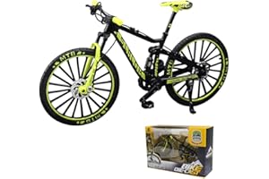 Foreverup Dita, modello di mountain bike, giocattolo 1:10, mini giocattolo per bicicletta, in miniatura, per ragazzi e ragazze, regalo per bambini (verde)
