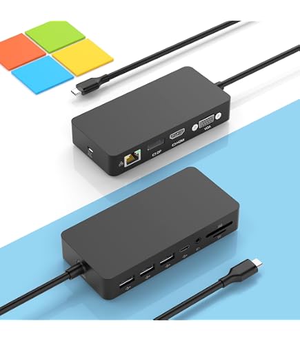 thumbnail image 2 of Microsoft Surface Dock 2 Business Bundle With Cables & Accessories - Complete Docking Station Kit 2 of 13