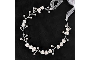 BDEPSTR Braut Hochzeit Kristall Haarbänder Damen Kopfbedeckungen und Mädchen Haarschmuck