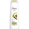 Dove Shampoo, for up to 96% less hair fall, Avocado Strength with nourishing extracts of Avocado Oil and Calendula, 400ml