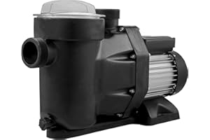 VEVOR Bomba para Piscina 750W - 19.200 L/h Filtración y Circulación 230V 50Hz - 3450 RPM Protección de Sobrecarga Térmica