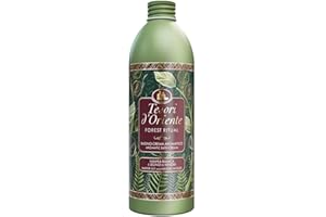 Tesori d'Oriente - Cremebad Forest Therapy, Schaumbad mit blumigen Noten von weißer Seerose und Hinoki-Holz, reinigt sanft die Haut, spendet Entspannung und Wohlbefinden, 500 ml