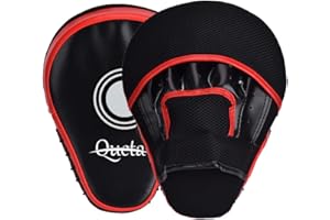 ‎QUETA Queta Pratzen PU Handpratzen 1 Paar Trainerpratzen für Kickboxen Boxen Muay Thai Bewegung Karate Taekwondo Martial Arts