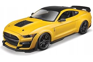Maisto Mustang Shelby GT500 (2020): Modellbil i skala 1:18, dörrar, bagageutrymme och motorhuv