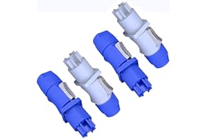 YOUNG WOLF Neutrik Professional NAC3FCA PowerCon Power 20A 250V AC Conector Audio 3pin Power Plug para escenario luz y altavoces