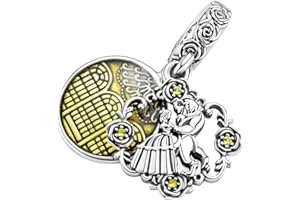 BEEUVIP Charmes Accueil animaux heart femme Charmes pour Bracelets - Charms de Perles ajourées en Argent Sterling 925, charmes pour Bracelets et Colliers pour Femmes