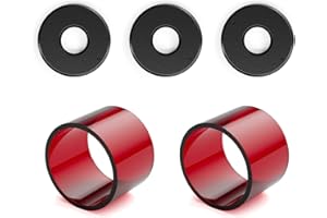 HUIOP S9 Laser Engraver,S9 Original Lens Set 3Pcs Original Standard Lens + 2 Acrylic Covers Highly Transparent Anti-Oil And Anti-Smoke Super Long Service Life Easy To Install