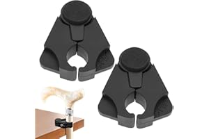 Hongoen 2 Stück Gehstockhalter für Tisch,Stockhalter Gehstockhalter für Tisch,Krückenhalter,Schwarz Stockhalter Gehstockhalter,Stockhalter Für Rollstuhl,Stockhalter Für Rollator für Gehstöcke Krücken