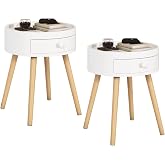Tavoli Set di 2, Tavolino con ripiano portaoggetti