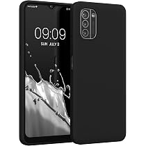 Folmecket Hülle Für Nokia G21/G11 – Karbonfaser-Optik, Stoßsicher, Kratzfest, Aus TPU & PC, In Schwarz