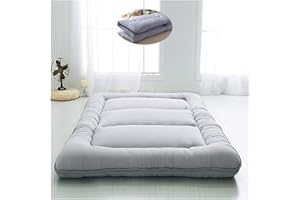 WSGJHB Materasso a pavimento tatami spesso, a prova di umidità, caldo, pieghevole, per letto singolo, matrimoniale, materasso futon, dormitorio per studenti, D, 120 x 200 cm