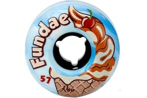 Moxi Fundae Quad Roller Skate Wheels - 57mm 92A