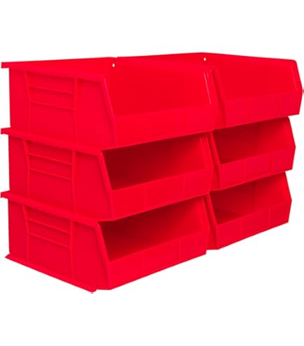 Bacs De Rangement Plastique Akro-Mils – 24 Pièces, Solides, Pour Garage, Bureau, Cuisine - 3