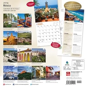 Mexiko 2014: Original BrownTrout-Kalender [Mehrsprachig] [Kalender]