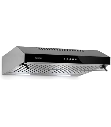 Cappa Da Cucina Faber 60 Cm Aspirante Sottopensile | Grigio Chiaro, 370 M3/h | Con LED