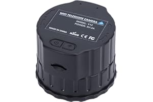 VBESTLIFE Ocular Digital Inalámbrico WiFi, Ocular Electrónico Inalámbrico Compatible con Grabación de Vídeo 2K y Fotos de 40 MP, Cámara Telescópica Digital para Telescopios de 30 Mm a 50