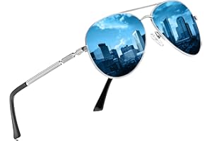 DUCO Cool Aviator okulary przeciwsłoneczne polaryzacyjne, klasyczne, unisex, filtr UV400, kategoria 3