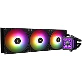 Thermalright FW360 PRO Siyah ARGB AIO CPU Masa&uuml;st&uuml; i&ccedil;in Sıvı Soğutucu - 2000RPM PWM Fanlar, 2.73 LCD Ekranlı, AM4/AM5 ve Inte