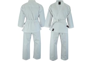 Malino Karate Gi Kinderanzug Erwachsene Herren Uniform PC 170 g Gratis Gürtel