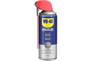 WD-40 Specialist Lubricante Seco Spray 400 ml — Aplicador Doble Acción (Cánula Precisión + Boquilla Amplia) Secado Rápido NSF H2 Protección Contra Fricción y Desgaste — Sin PTFE