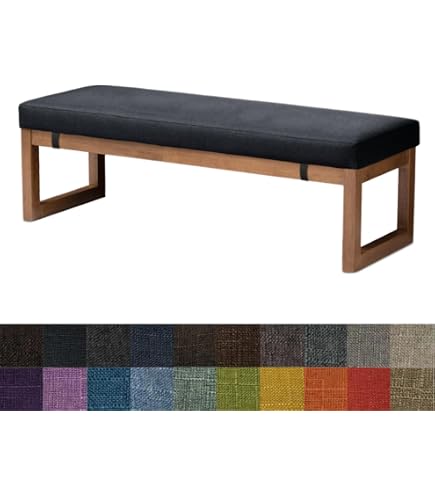 Bankkissen Aus Wasserdichtem PU-Leder – 160x40x5 Cm, Mit Reißverschluss & Rutschfester Bindung
