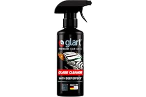 Glart 45GR Car Glass Cleaner Spray - 500ml streak-free window cleaner with beading effect for windshield, mirrors, windows, panes - Interior & exterior car cleaning - Made in Germany