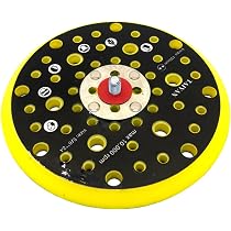 Platorello Abrasivo 150 Mm Per Levigatrice Orbitale – 37 Fori, Filettatura 5/16-24, Velocità 12.000 RPM, Per Utensili MAXXT