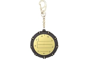 YOSOO HEALTH GEAR 18 Fori Regolabile Golf Punteggio Keeper, Golf Score Keeper, Resistente Lega di Plastica Golf Foro Contatore Golf Punteggio Colpo Colpo Colpo con Clip Portachiavi