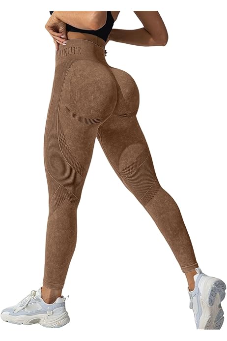 Anticelulíticos Leggins Mujer Deporte Cintura Alta Leggins