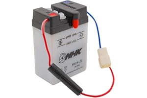 VWPEYY BATTERIE 6V 2Ah 6N2A-2C NHK AVEC ENTRETIEN (QUALITE PREMIUM)