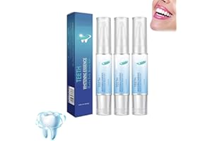 COTTNY Teeth Whitening Essence, Instant Tooth Whitening Essence, Effectively Teeth Whitening Essence Pen, Teeth Stain Remover Teeth Whitening, Intensive Stain Removal Teeth Reduce Yellowing (3PCS)