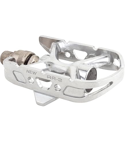 MKS C-Clip Per Pedali EZY | Coppia Ricambio In Plastica Oro Per Pedali A Sgancio Rapido