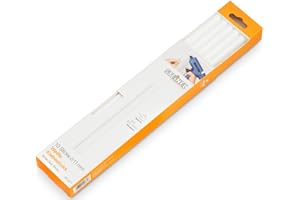 Steinel White Ø 11 mm Hot Cartridges with 250 mm Length, Strong Universal Adhesive for Sticking of Light Materials, Ideal for Glue Guns Gluematic 3002 and Gluefix, 25 x 1.1 x 1.1 cm